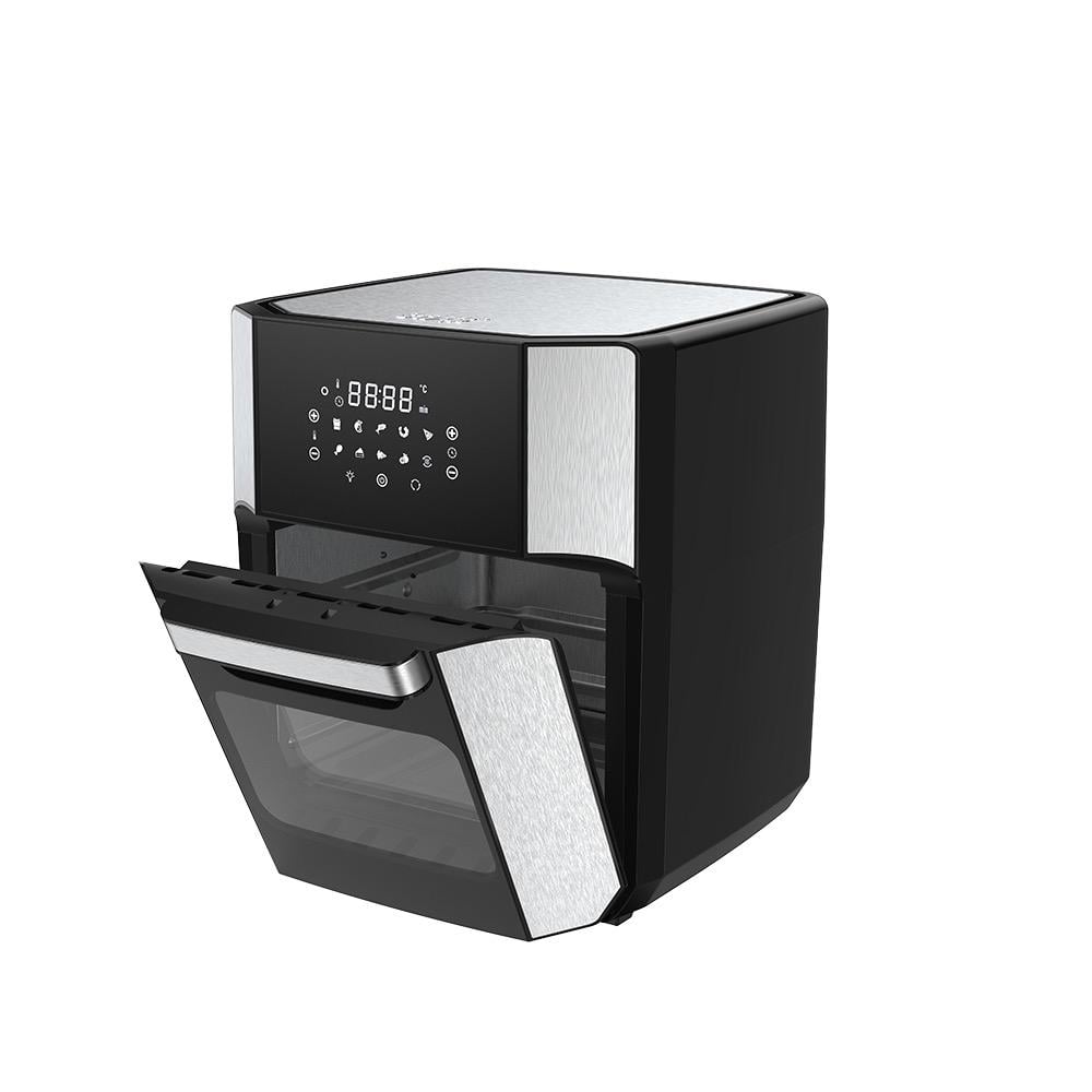 Winning Star Air Fryer, 12L Capacity, Digital, With Grill And Non-Stick Food Basket, 1800W, Black/Silver, Model St-9686 - View 1