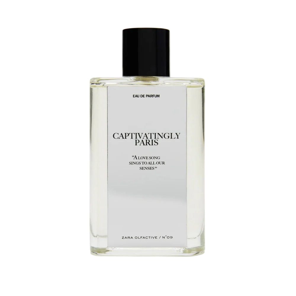 اطلب عطر زارا نسائي او دي بارفيوم 75 مل زارا Captivatingly Paris