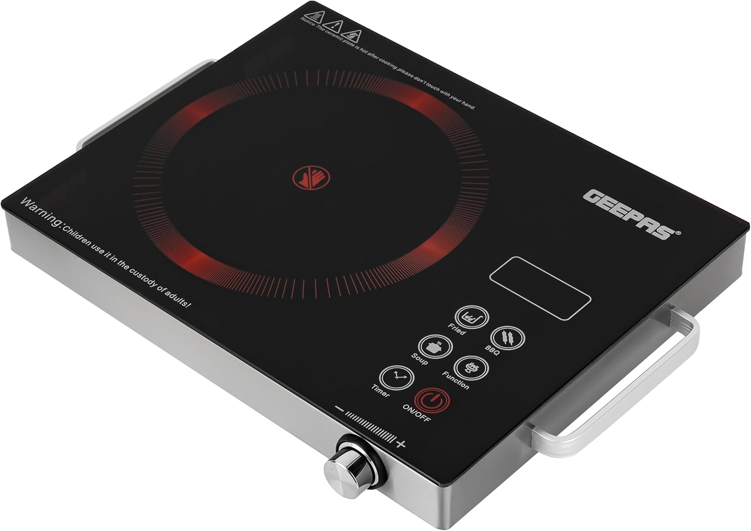 Order Geepas Digit LED Display 2200W Digital Infrared Cooker