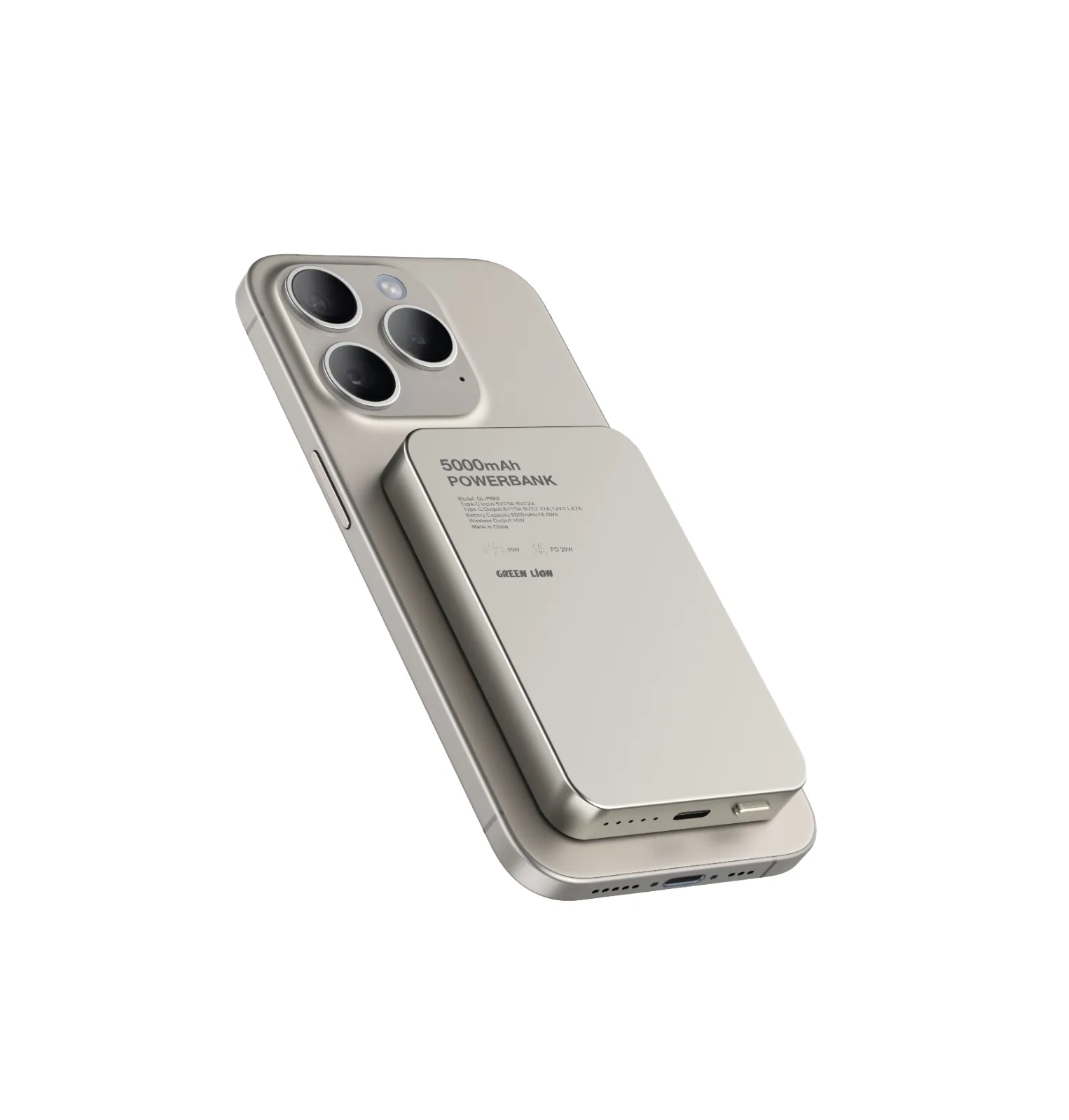 Order Green Lion Gl-Mag 5 5000mah Powerbank PD20w - Titanium Now ...