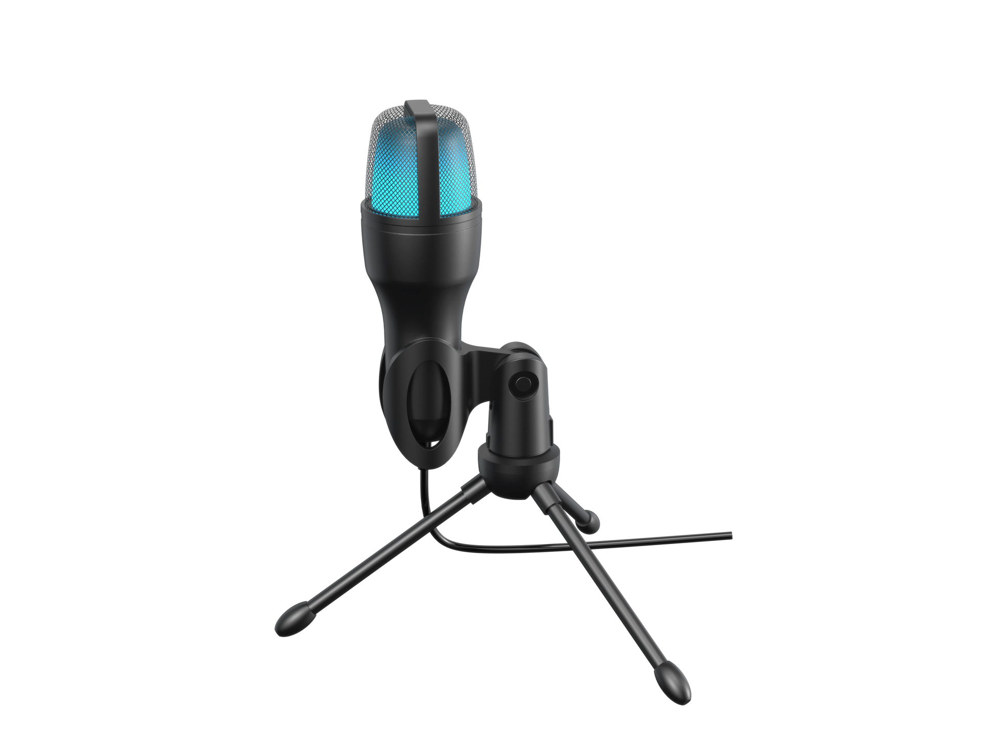 Order Porodo Gaming USB Condenser Microphone With Rgb Lights Desk ...